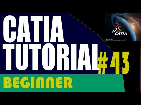 43 CATIA Beginner Tutorial: Edge Fillet