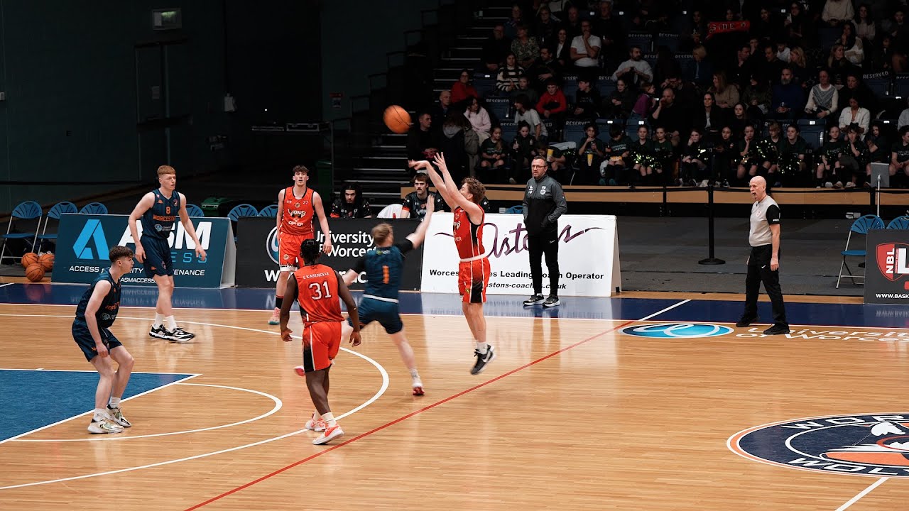 THOMAS HORVAT GOES OFF FOR 41 POINTS!!! | Worcester Wolves V Teeside Lions | NBL D2