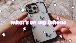 what’s on my iphone 13 pro!