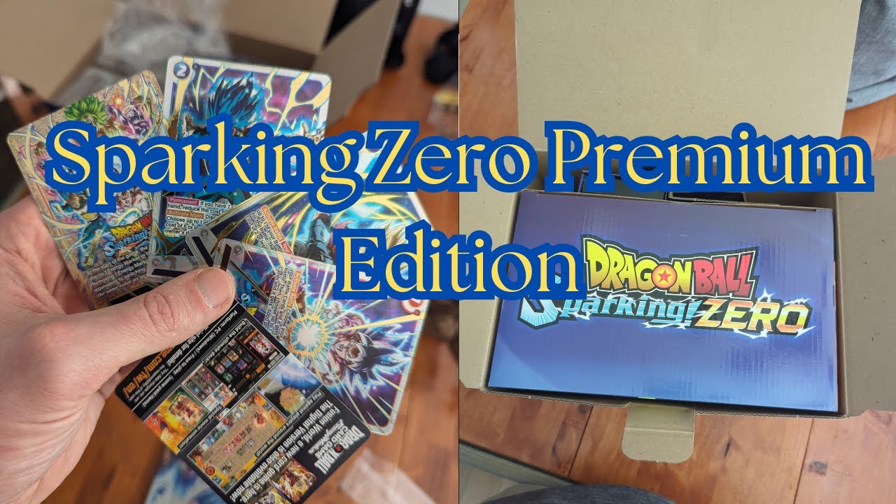 Dragonball Sparking Zero Premium with Fusion World Promo close ups