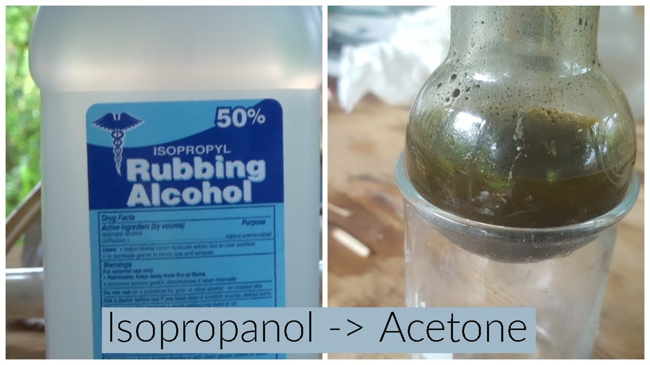 Make Acetone From Isopropanol (secondary alcohol oxidation