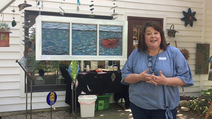Kellie Hanson, Mosaic Artist at Plum Bottom Gallery