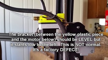 Creality CR-10 factory defective Z bracket