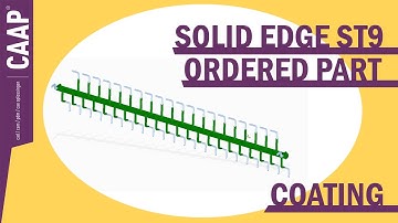 Solid Edge - Thicken Ordered Part - Coating