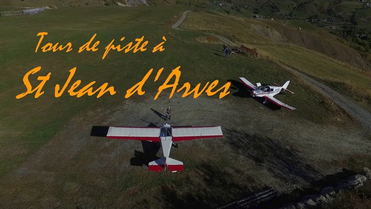Tour de piste à Saint Jean d'Arves (commenté).
