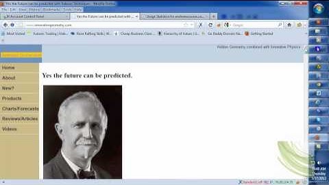 Go Beyond Market-Geometry.com, Predicting with Babson Action Reaction part 1