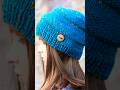 Hand Knitted Woolen Caps for Women | Cozy Winter Style ❄️🧶 #Shorts