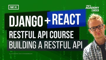 Django Rest Framework Series - Build a Django DRF app and React Front-end - Part-1