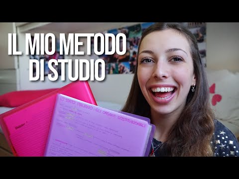 IL MIO METODO DI STUDIO + TIPS  || MG
