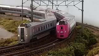 札幌ステークス すずらん(789系)vs宗谷(はまなす編成)