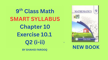 Class 9th Math New Book | Chapter 10 Exercise 10.1 | Graph of Cubic Function | Smart Syllabus Punjab