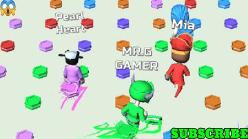 Bridge Race _ All Levels Gameplay | Walkthrough Android,ios | No Commentary Level 661 - 665.👈👆👍😱