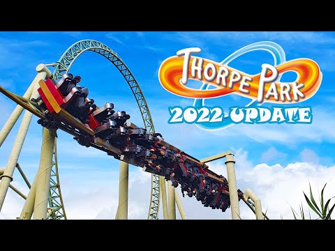 THORPE PARK 2022 Full Walkthrough | Every Area, Ride and Attraction (March 2022) [4K Ultra Wide]