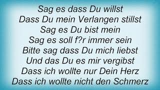 Wumpscut - Sag Es Jetzt Lyrics