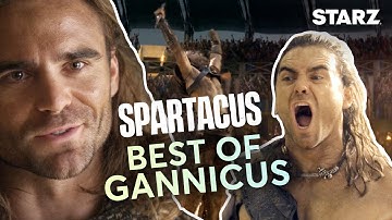 Best Gannicus Moments | Spartacus | STARZ