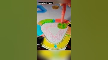 253TD. Amazing Spirograph Pattern #spirograph #art