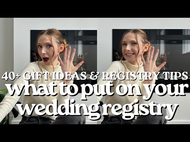 3 Tips for Your Wedding Registry