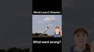 Winch Launch Disaster! What went wrong? Hayley breaks it down. #glider #aviation #planecrash