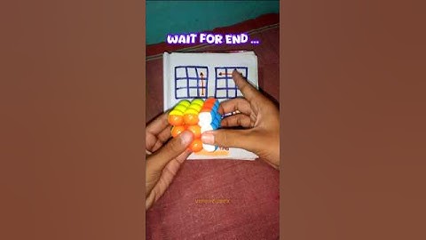 Bubble Cube Solve: The EASY Trick! 🥶...#shorts #trending #viral #cube