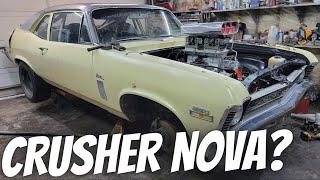 Crusher Nova?  Big Block, 4 Speed, 12 Bolt  Building A Street Freak