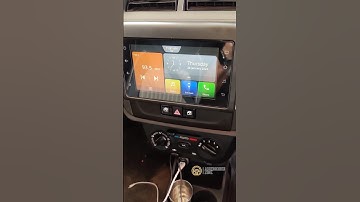 alto k10 reverse camera installed. in oem Player. #automobile #suzuki reverse camera #newk10