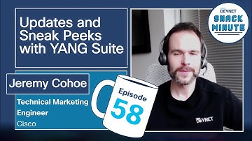 See the new updates and sneak peeks of new features with YANG Suite. Ep 58.