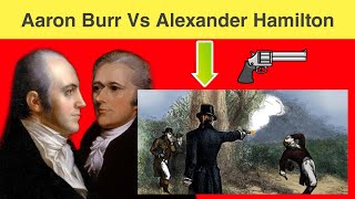 Vice President Aaron Burr fatally shoots   Alexander Hamilton 1804 • #shorts