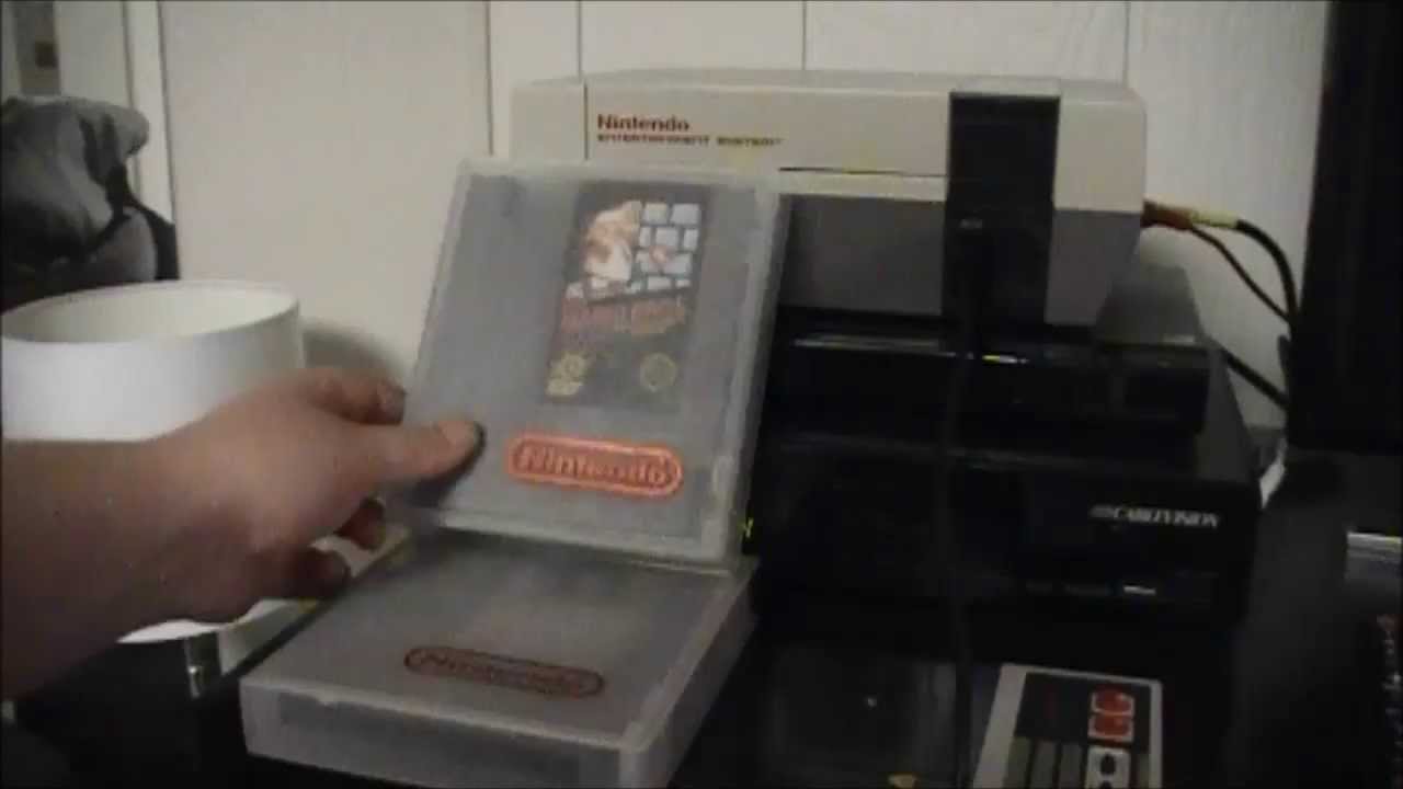 NES Setup with AV Cables YouTube