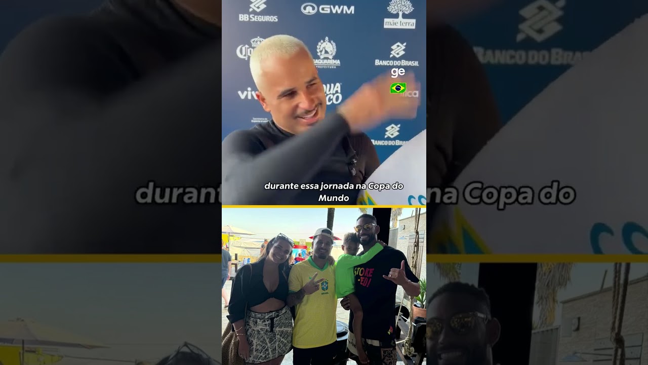 ITALO FERREIRA FALA SOBRE OS GOLS DO AMIGO MATHEUS CUNHA | #shorts | Copa do Mundo 2026 | ge.globo