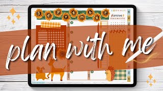 September Plan With Me | Weekly Spread, Digital Planning in Goodnotes 6 + iPad Pro