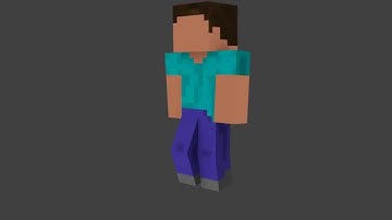 new rig! w/ sharp bends! (Minecraft Animation Test)