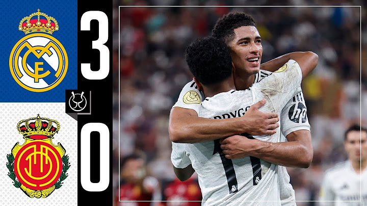 Real Madrid 3-0 Mallorca | HIGHLIGHTS | Spanish Super Cup Semi-Finals