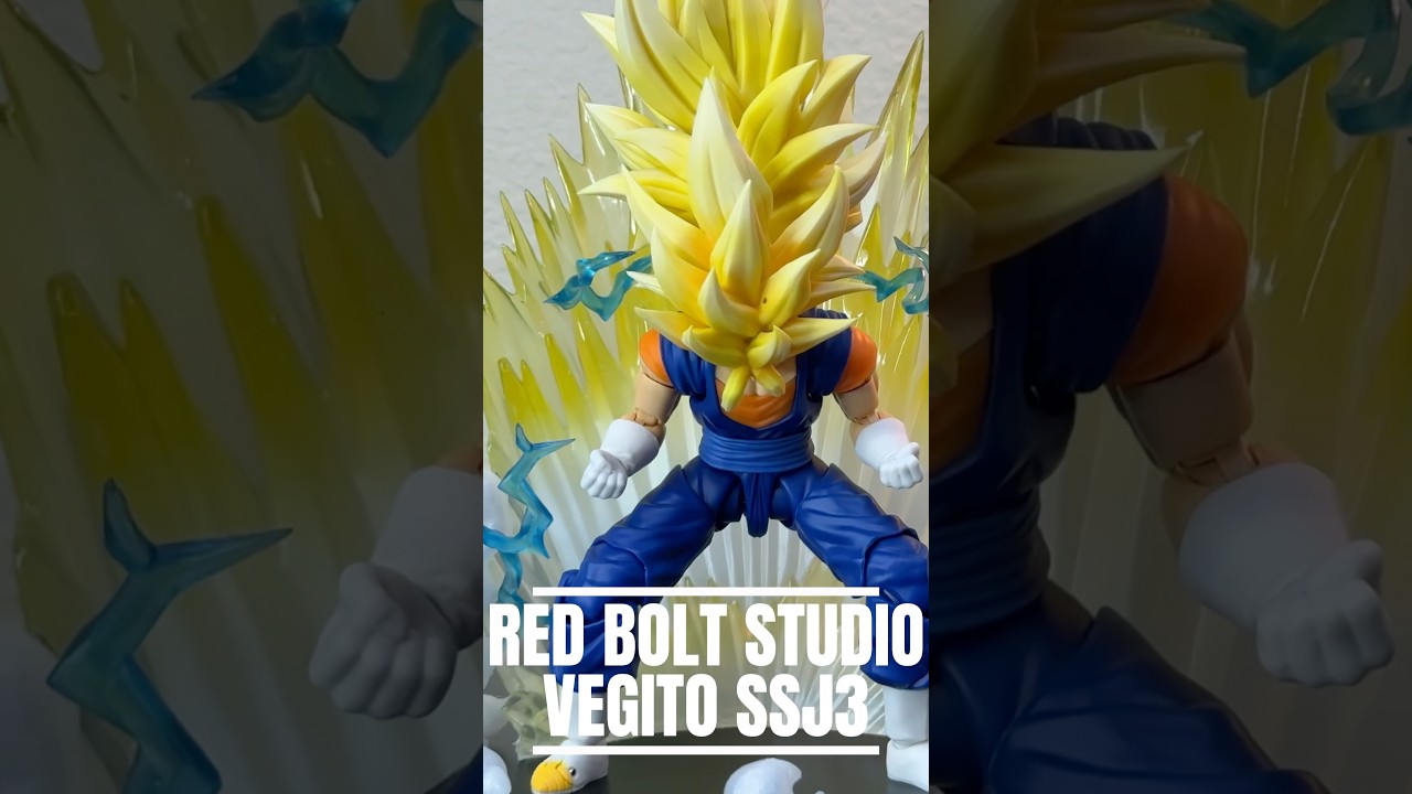 VEGITO SSJ3! RED BOLT STUDIO AMMIT RL001 | how does he compare? #vegito #dbz #showcase