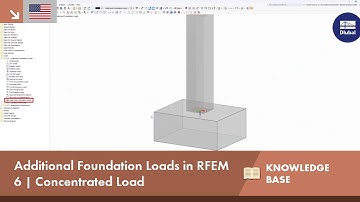 KB 001915 | Concentrated Load | Additional Foundation Loads in RFEM 6