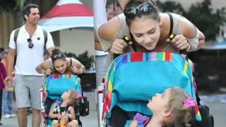 Jessica Albas Day At The La County Fair.