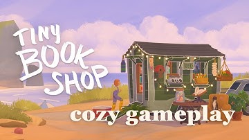 Read and relax while I play Tiny Bookshop  📖  Part 1 | Cozy gameplay | No commentary