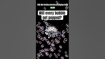 Can These 200 Bubbles Survive? #satisfyingvideo #bubblepop