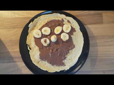 Rezept: Vegane Haferflocken-Nuss-Pancakes | Pfannkuchen selber machen. 