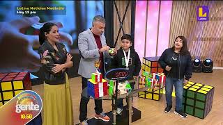🔴📹 #ArribaMiGente | ¡Campeón nacional de Cubo Rubik!