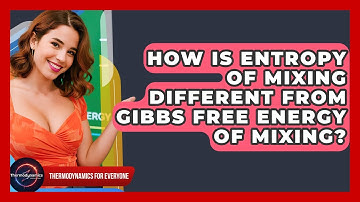 How Is Entropy Of Mixing Different From Gibbs Free Energy Of Mixing? - Thermodynamics For Everyone