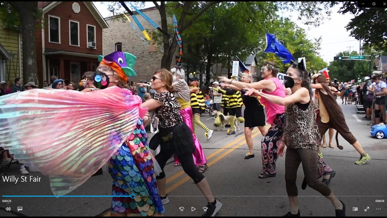 350 Wisconsin Flash Mob at the Willy St. Fair