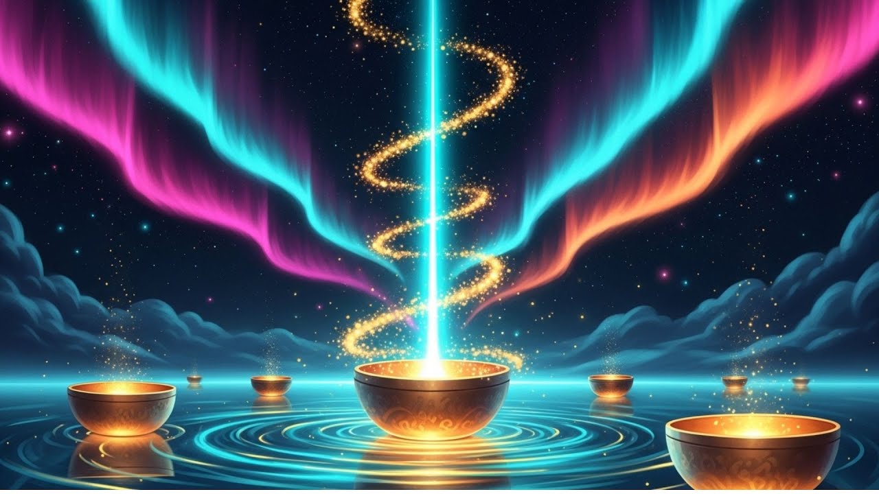 Tibetan Singing Bowls Music for Deep Sleep, Meditation & Stress Relief ...