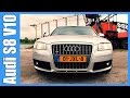 Audi S8 5.2 V10 Review | Lamborghini powered Limousine (English Subtitles)