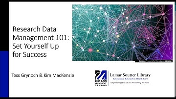 Research Data Management 101: Set Yourself up for Success