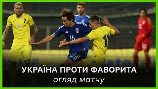 Україна (U21) — Італія (U21): огляд матчу / товариська гра молодіжки перед Євро-2023
