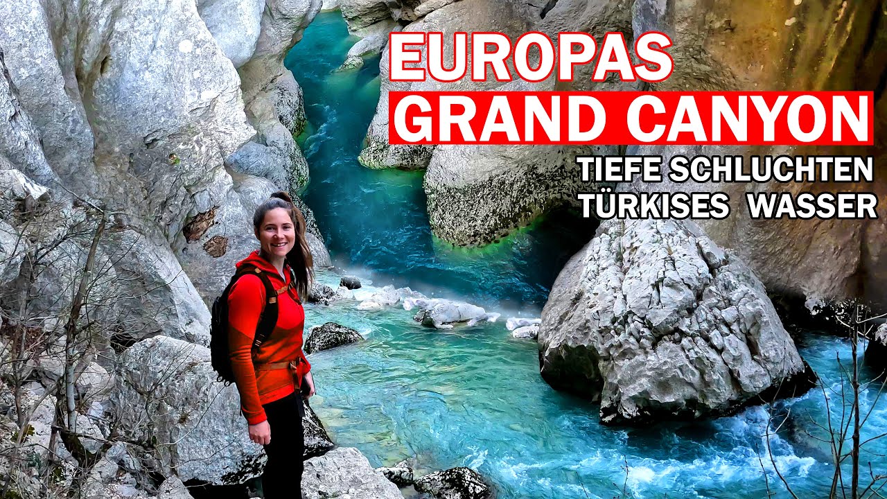 Wandern durch die Verdonschlucht in Frankreich Provence