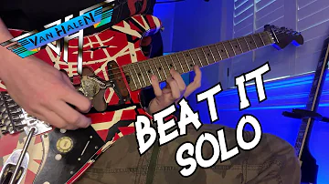 Van Halen - Beat it (guitar solo cover)