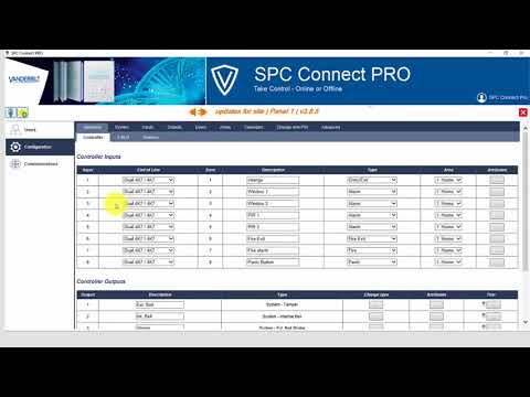 SPC Connect Pro   - configurations how to manage and configure your system