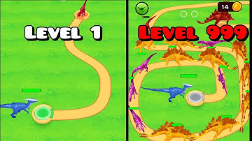 MAX LEVEL in Dino Merge Game!