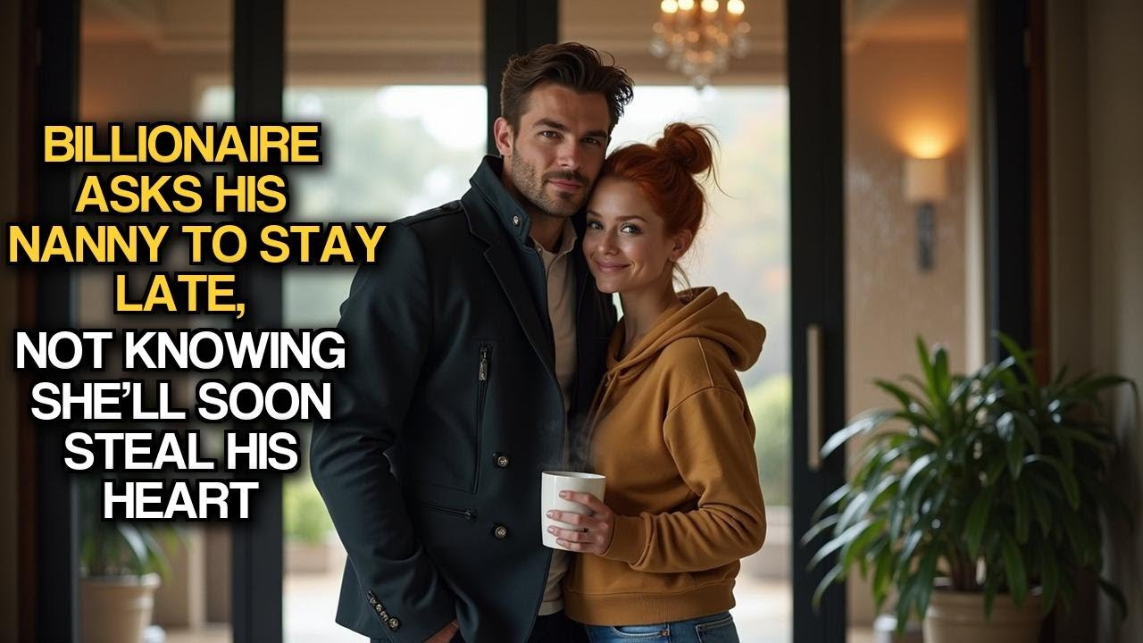 Billionaire Asks His Nanny To Stay Late, Not Knowing She’ll Soon Steal His Heart